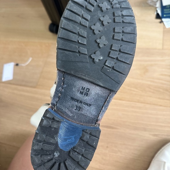 Moma white boots~ handmade in Italy - Picture 3 of 3